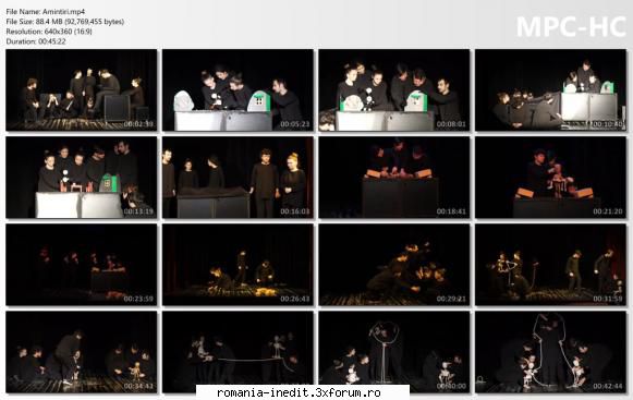 Amintiri - bgl23 - Teatru rom�nesc - Romanian Theater