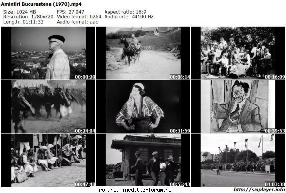 Amintiri Bucurestene (1970) - marianvo - Filme rom�nesti - Romanian Movies