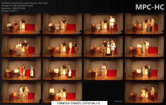 Amintiri de pe riviera franceza - de Țigănuș si Vlad - Teatru rom�nesc - Romanian Theater