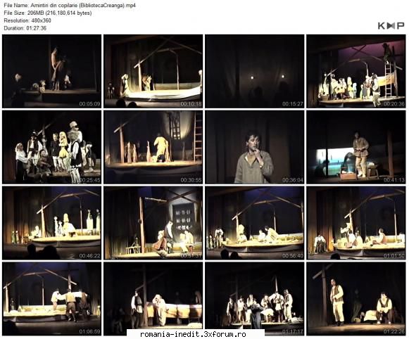 Amintiri din copilarie (2018) (Teatrul �Luceafărul� Iași) - raganar - Teatru rom�nesc - Romanian Theater