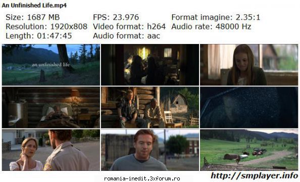 An unfinished life (2005) - An Unfinished Life (2005) Audio / Engleza - Filme - Movies