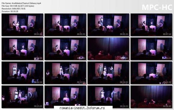 Analfabetul(Teatrul Odiseu) - bgl23 - Teatru rom�nesc - Romanian Theater