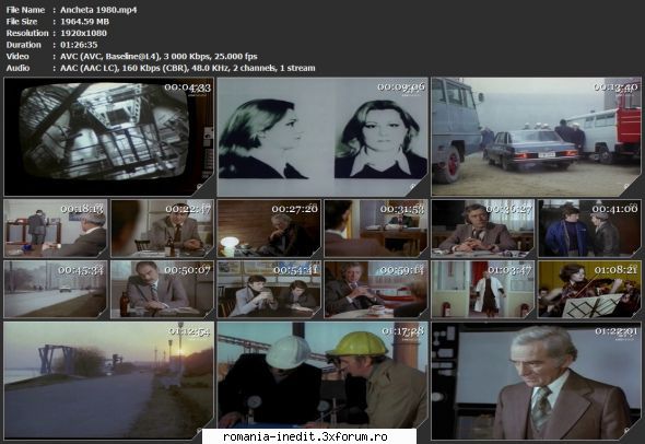Ancheta (1980) - sasadoru - Filme rom�nesti - Romanian Movies