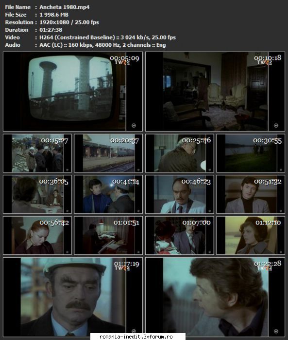 Ancheta (1980) - sasadoru - Filme rom�nesti - Romanian Movies