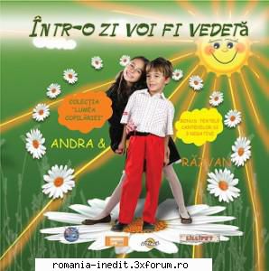 andra si razvan - intr-o zi voi fi sa fiu mica zi voi fi catel zis place sa o gluma sa fiu stea de
