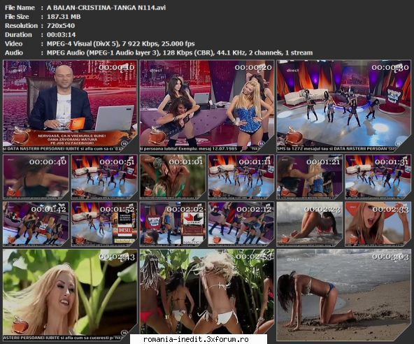 Andreea Balan - A BALAN-CRISTINA-TANGA A211 A - Sexy & Softcore