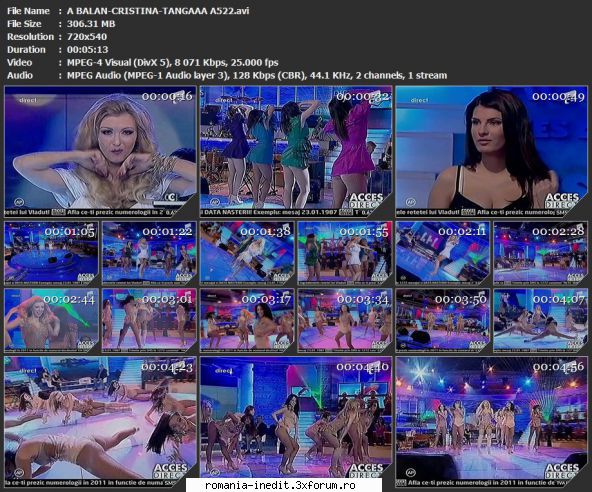 Andreea Balan - A BALAN-CRISTINA-TANGA N12 A BALAN-CRISTINA-TANGA - Sexy & Softcore