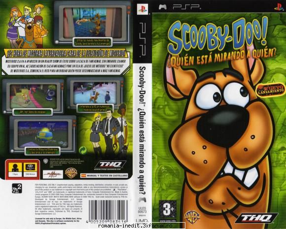 Andy95's PSP Playground - Scooby Doo Who's Watching Who - Emulatoare