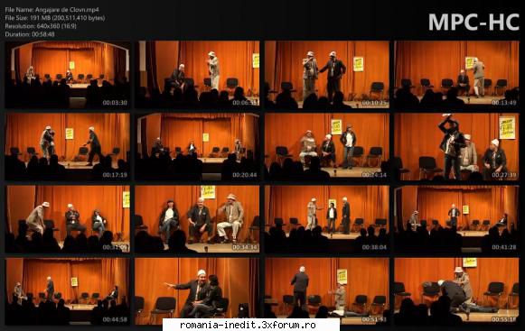 Angajare de clovn - bgl23 - Teatru rom�nesc - Romanian Theater