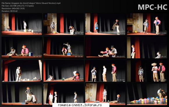 Angajare de clovn(Colegiul Tehnic Eduard Nicolici) - bgl23 - Teatru rom�nesc - Romanian Theater