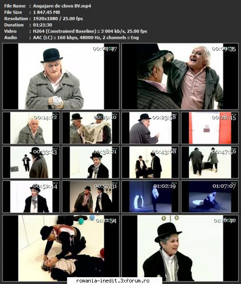 Angajare de clovn (Teatrul Sică Alexandrescu Braşov) - sasadoru - Teatru rom�nesc - Romanian Theater