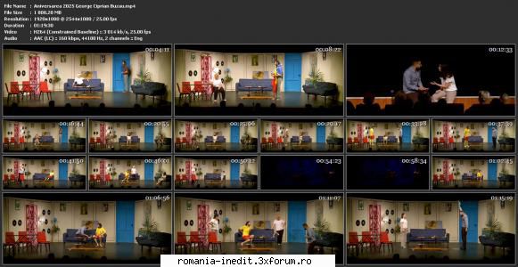 Aniversarea (2025) (George Ciprian Buzau) - Aniversarea (2025) (George - Teatru rom�nesc - Romanian Theater