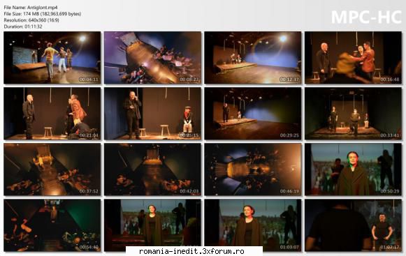 Antiglont - bgl23 - Teatru rom�nesc - Romanian Theater