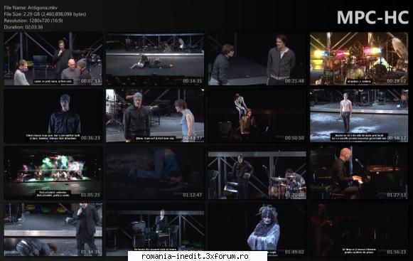 Antigona(Teatrul Schaub�hne Berlin) - Autor: Sofocle Traducere �n - Teatru rom�nesc - Romanian Theater