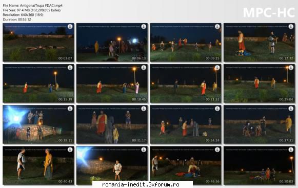 Antigona(Trupa FDAC) - bgl23 - Teatru rom�nesc - Romanian Theater