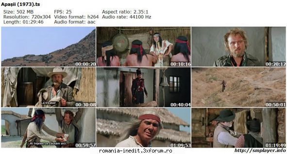 Apasii / Apachen (1973) - marianvo - Filme rom�nesti - Romanian Movies