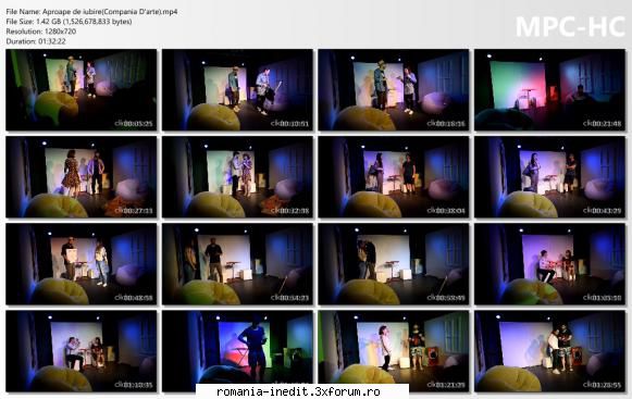 Aproape de iubire(Compania D'arte) - Distribuţia spectacolului � �n - Teatru rom�nesc - Romanian Theater