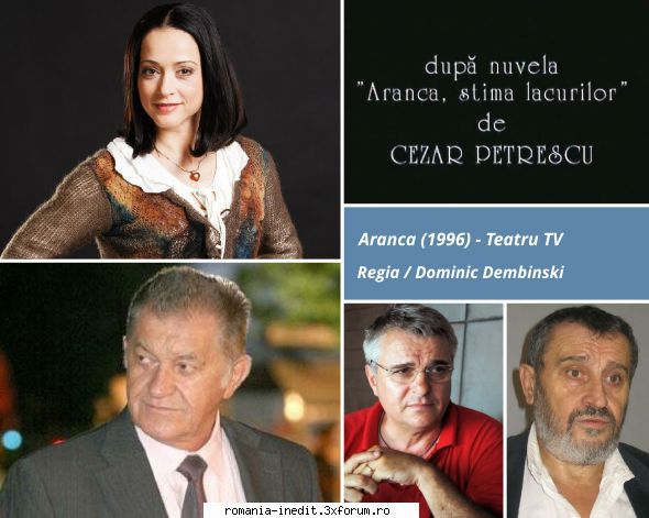Aranca (1996) (Teatru TV) - Multumiri ! Felicitari pt. postare ! - Teatru rom�nesc - Romanian Theater