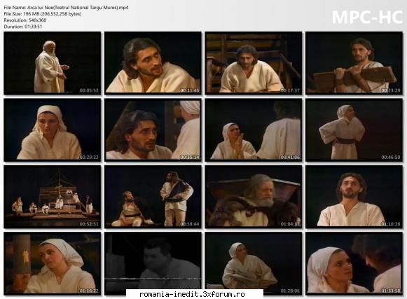 Arca lui Noe(Teatrul National Targu Mures) - Autor: Lucian Blaga Regie - Teatru rom�nesc - Romanian Theater