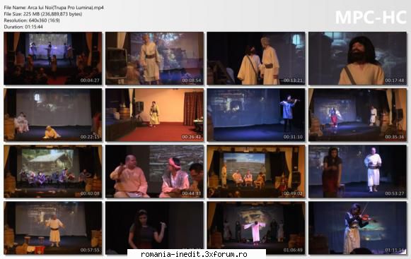 Arca lui Noe(Trupa Pro Lumina) - bgl23 - Teatru rom�nesc - Romanian Theater