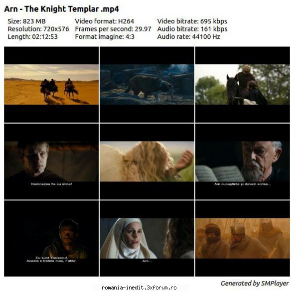 Arn - Tempelriddaren (2007) - ARN - THE KNIGHT TEMPLAR (2007) O productie - Filme - Movies