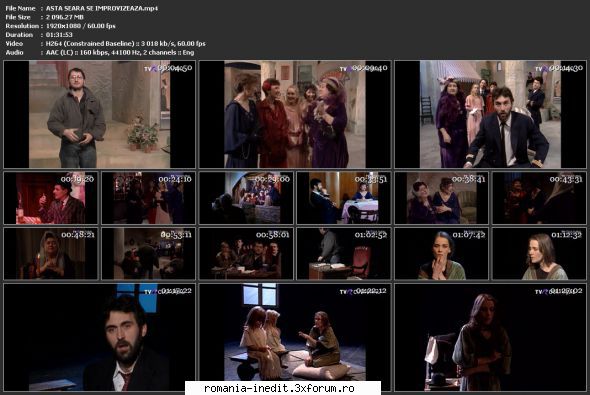 Astă seară se improvizează (1991) (Teatru TV) - sasadoru - Teatru rom�nesc - Romanian Theater