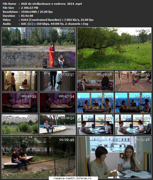 At�t de stralucitoare e vederea (2014) - At�t de stralucitoare e vederea - Filme rom�nesti - Romanian Movies