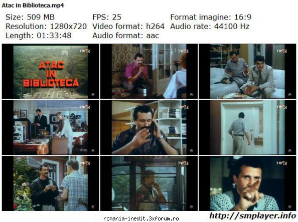 Atac in biblioteca (1992) - Atac in Biblioteca (1992) Attack in the - Filme rom�nesti - Romanian Movies