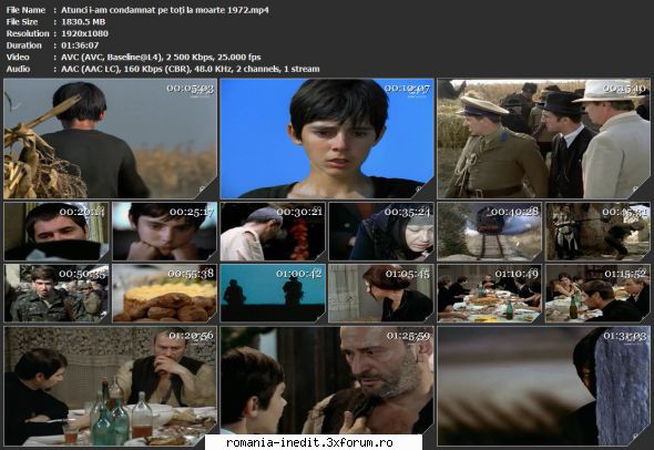Atunci i-am condamnat pe toti la moarte (1971) - tvrip i-am condamnat pe - Filme rom�nesti - Romanian Movies