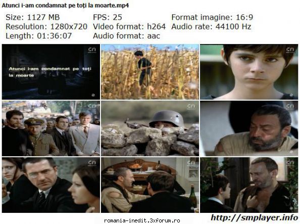 Atunci i-am condamnat pe toti la moarte (1971) - Atunci i-am condamnat pe - Filme rom�nesti - Romanian Movies