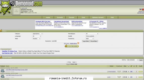 Audi MMI Digital Road Map Europe 2009 - incercati DEMONOID.COM si cautati - GPS Maps & Mapping - Download