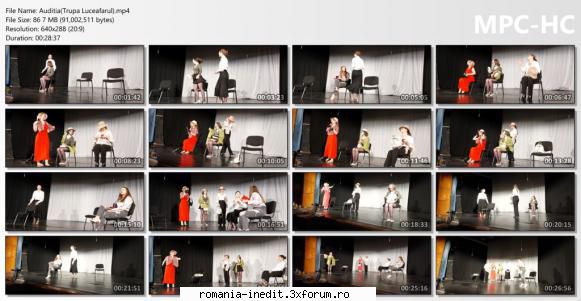 Auditia(Trupa Luceafarul) - bgl23 - Teatru rom�nesc - Romanian Theater