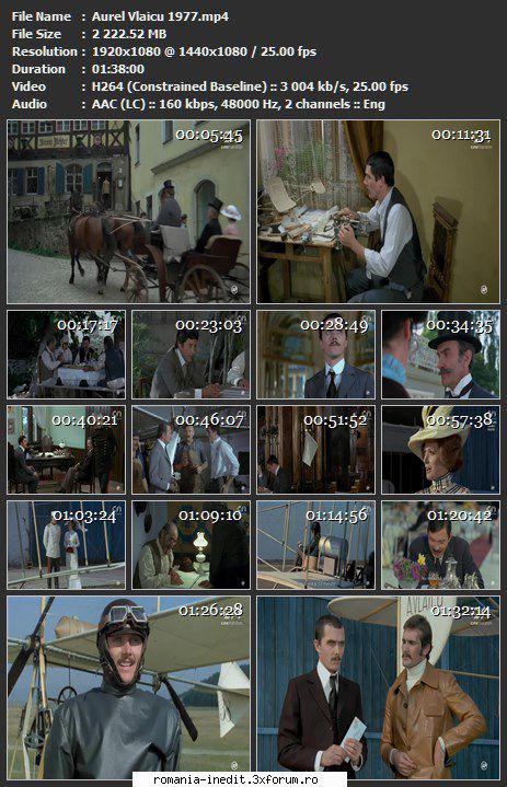 Aurel Vlaicu (1977) - sasadoru - Filme rom�nesti - Romanian Movies