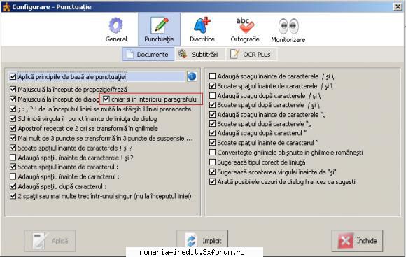 AutoCorect OCR Plus - continuare discuţii - ciuperca_cosmin - Totul despre cărți - About e-books