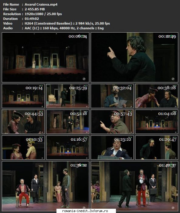 Avarul(Teatrul Marin Sorescu Craiova) - sasadoru - Teatru rom�nesc - Romanian Theater