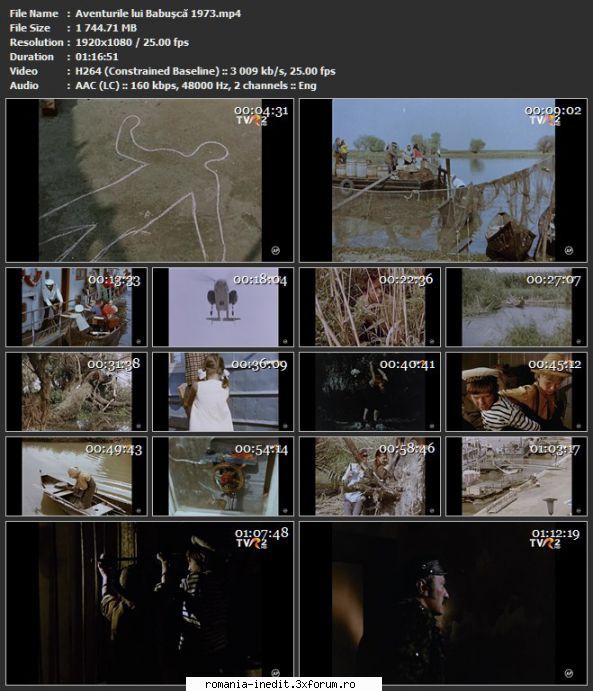 Aventurile lui Babusca (1973) - sasadoru - Filme rom�nesti - Romanian Movies