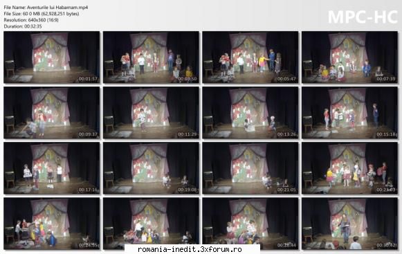 Aventurile lui Habarnam(Trupa Juniors) - bgl23 - Teatru rom�nesc - Romanian Theater