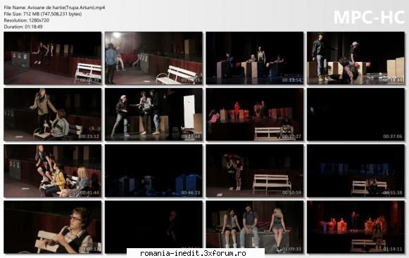 Avioane de hartie(Trupa Artum) - bgl23 - Teatru rom�nesc - Romanian Theater