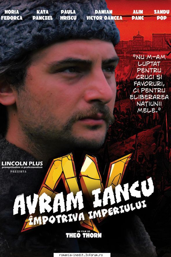 Avram Iancu �mpotriva imperiului (2024) - Multumiri ! Inclus in Cataliog - Filme rom�nesti - Romanian Movies