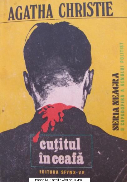 [B] Agatha Christie - OPERE - Salut. Am adăugat "Cuțitul �n - Carti in limba romana