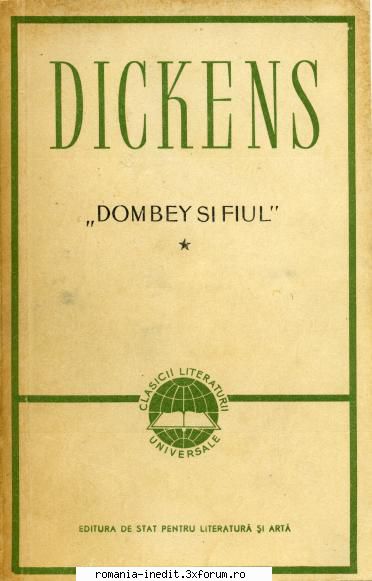 [B] Charles Dickens - Dickens, Charles - Afacerile firmei Dombey si - Carti in limba romana