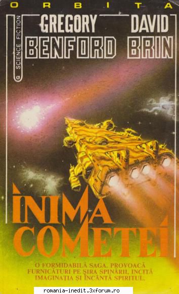 [B] Colectia - Science Fiction & Fantasy - Gregory Benford & David Brin - Inima - Carti in limba romana