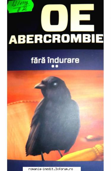 [B] Colectia - Science Fiction & Fantasy - Joe Abercrombie - Fara indurare Este a - Carti in limba romana