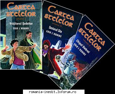 [B] Colectia - Science Fiction & Fantasy - Trilogia "Cartea Stelelor" - Erik L'Homme - Carti in limba romana