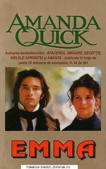 [B] Colectia �Romance� - Amanda Quick - Emma - a doua carte din seria - Carti in limba romana