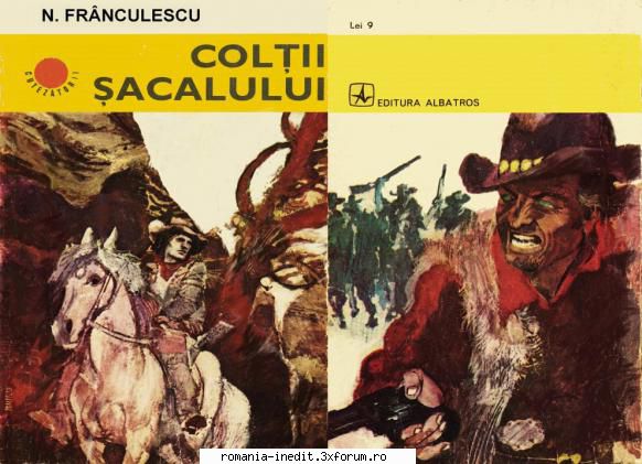 [B] Colectia romane de Aventuri si Istorice romanesti - N. FRANCULESCU - Coltii - Carti in limba romana