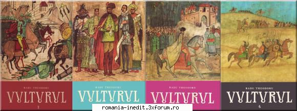 [B] Colectia romane de Aventuri si Istorice romanesti - Romanul istoric VULTURUL - Carti in limba romana