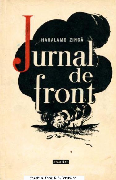 [B] Haralamb Zinca - HARALAMB ZINCA-JURNAL DE FRONT,pdf şi - Carti in limba romana