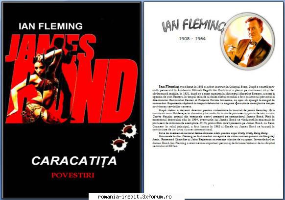 [B] Ian Fleming - James Bond [Colectie completa] - Ca sa spargem gheata am inceput eu - Carti in limba romana