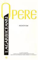 [B] Ion Agarbiceanu - ION AG�RBICEANU vol 18 Roman FRĂM�NTĂRI - Carti in limba romana